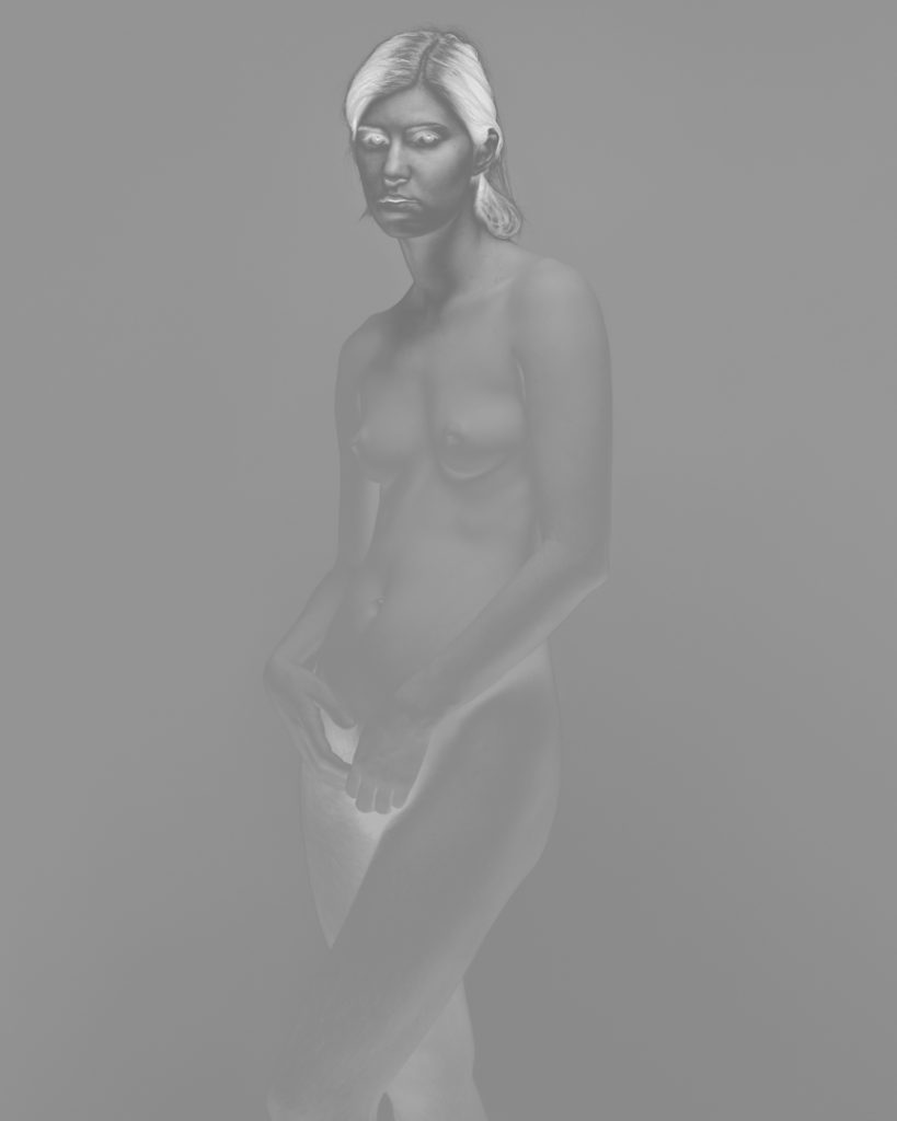 re Dux: experiments in photography solarisation nude