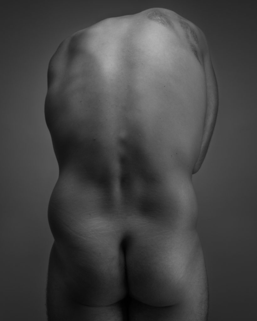fine art photography nude black and white male body