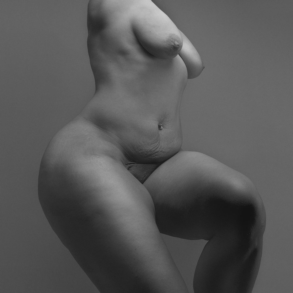 fine art photography nude black and white mature aged flesh