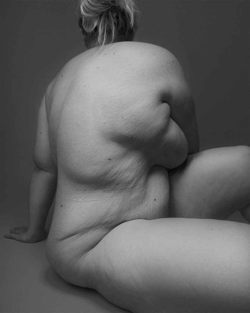 august news big beautiful woman body positivity black and white photography contemporary art